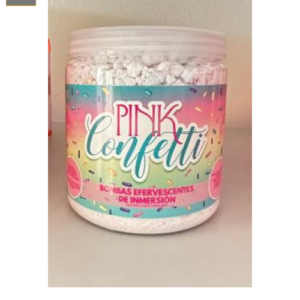 Arenas Efervescente Pink Confetti