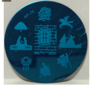 Placa de Stamping Redonda Ap-72
