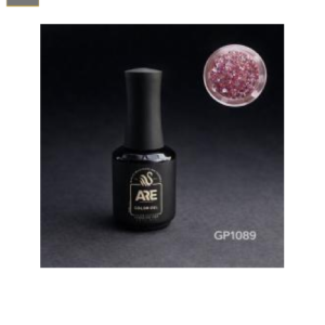 Semipermanente Rosado Glitter Escarcha