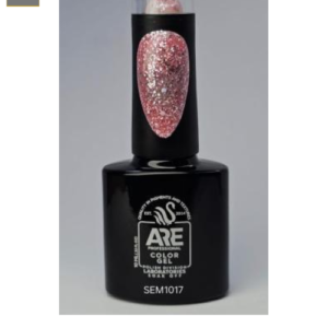 Semipermanente 10Ml Rosado Glitter