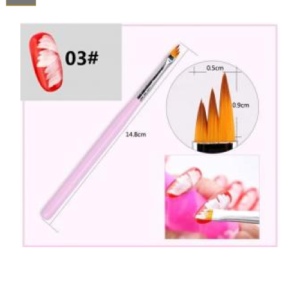 Pincel Diceño Flores