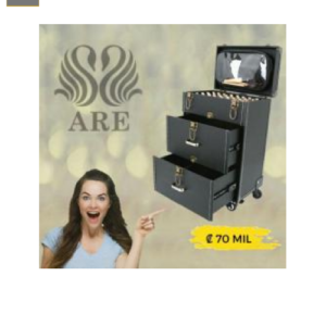 Maleta Nail Case 01 Negra