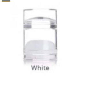 Sello Doble de Lujo con Cristales Blanco