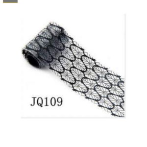 Foil Encaje Negro Jq109
