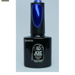 Semipermanente Azul Glitter #488