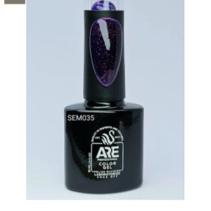 Semipermanente Morado Glitter #481