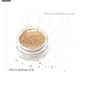 Microbalines / Caviar 0.6 MM de Grosor Oro Rosa