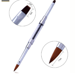 Pincel Dobles con Cristales #6