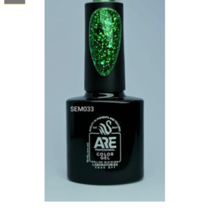 Semipermanente Verde Glitter #465