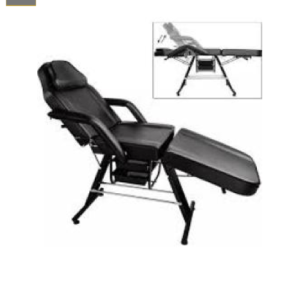 Camilla Negra Reclinable Premium