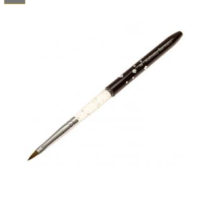 Premium Kolinsky Acrylic Brush 3D # 2, Pincel Premium Kolisnky