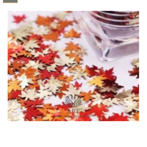 Glitter Hoja de Otoño