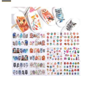 Sticker para Uñas Decal de Agua Bn1153 - Bn1164