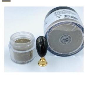 Decoración 10Grs, Coverland Starry Night Negro Escarchado