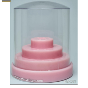 Base para Colocar Puntas para Pulidora Rosado